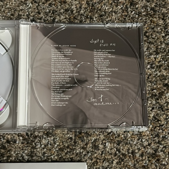 Taylor Swift The Tortured Poets Department Collector CD The Manuscript Artifacts - Picture 8 of 9